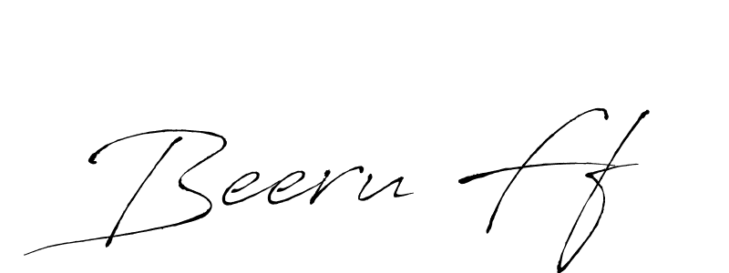 Similarly Antro_Vectra is the best handwritten signature design. Signature creator online .You can use it as an online autograph creator for name Beeru Ff. Beeru Ff signature style 6 images and pictures png