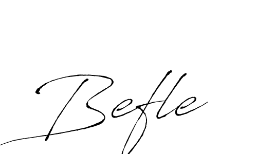How to Draw Befle signature style? Antro_Vectra is a latest design signature styles for name Befle. Befle signature style 6 images and pictures png