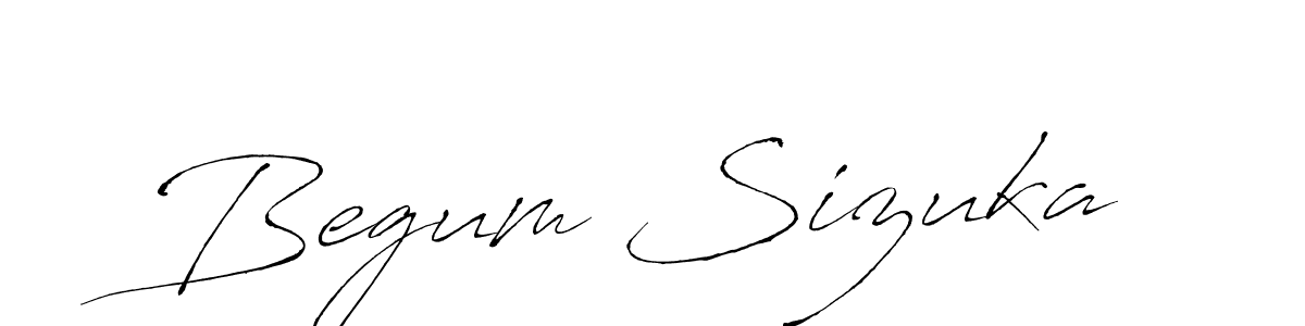 See photos of Begum Sizuka official signature by Spectra . Check more albums & portfolios. Read reviews & check more about Antro_Vectra font. Begum Sizuka signature style 6 images and pictures png
