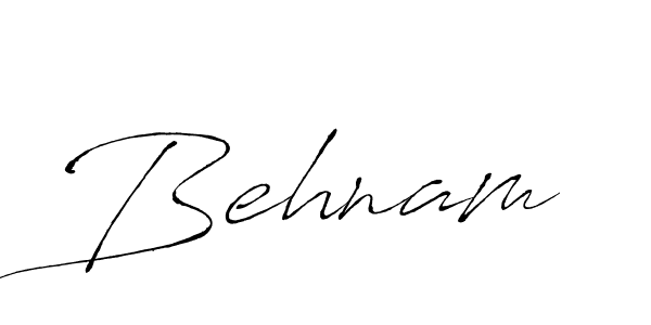 The best way (Antro_Vectra) to make a short signature is to pick only two or three words in your name. The name Behnam include a total of six letters. For converting this name. Behnam signature style 6 images and pictures png