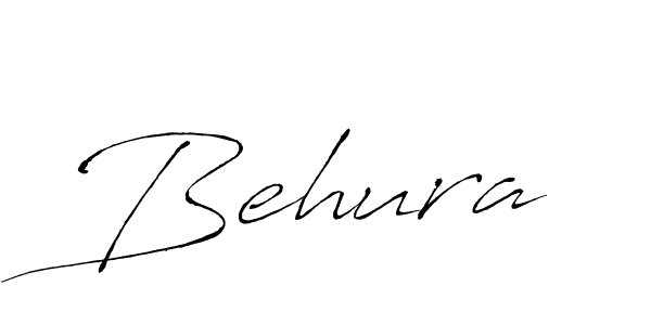 Design your own signature with our free online signature maker. With this signature software, you can create a handwritten (Antro_Vectra) signature for name Behura. Behura signature style 6 images and pictures png
