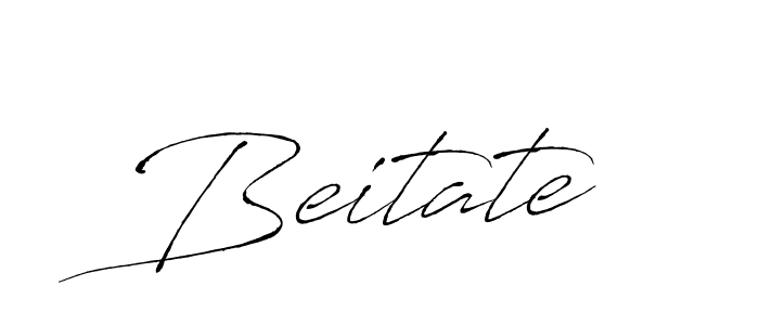 Make a beautiful signature design for name Beitate. With this signature (Antro_Vectra) style, you can create a handwritten signature for free. Beitate signature style 6 images and pictures png