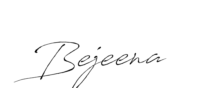 How to make Bejeena name signature. Use Antro_Vectra style for creating short signs online. This is the latest handwritten sign. Bejeena signature style 6 images and pictures png