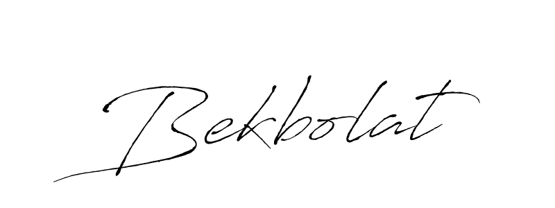 Also we have Bekbolat name is the best signature style. Create professional handwritten signature collection using Antro_Vectra autograph style. Bekbolat signature style 6 images and pictures png