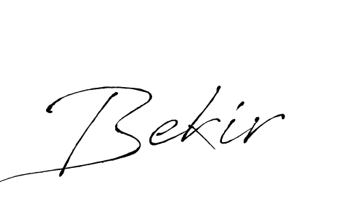 Also we have Bekir name is the best signature style. Create professional handwritten signature collection using Antro_Vectra autograph style. Bekir signature style 6 images and pictures png