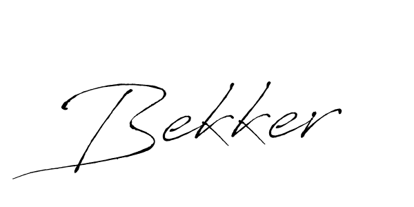 Antro_Vectra is a professional signature style that is perfect for those who want to add a touch of class to their signature. It is also a great choice for those who want to make their signature more unique. Get Bekker name to fancy signature for free. Bekker signature style 6 images and pictures png