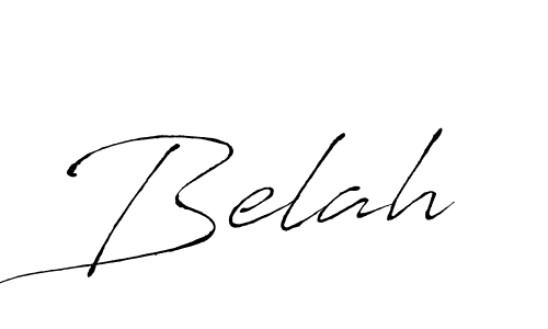 Belah stylish signature style. Best Handwritten Sign (Antro_Vectra) for my name. Handwritten Signature Collection Ideas for my name Belah. Belah signature style 6 images and pictures png