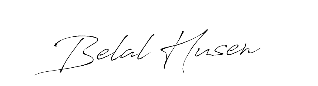 Use a signature maker to create a handwritten signature online. With this signature software, you can design (Antro_Vectra) your own signature for name Belal Husen. Belal Husen signature style 6 images and pictures png