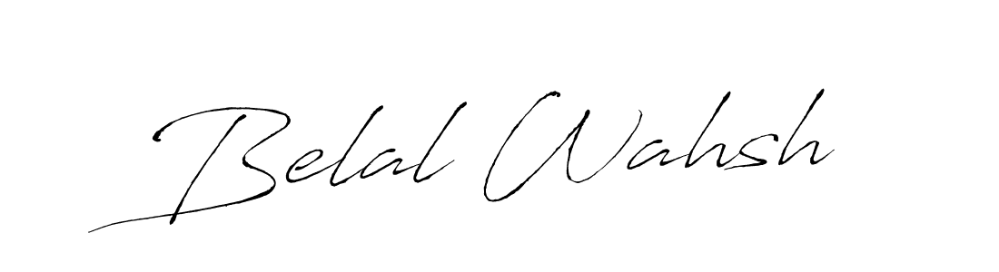 This is the best signature style for the Belal Wahsh name. Also you like these signature font (Antro_Vectra). Mix name signature. Belal Wahsh signature style 6 images and pictures png