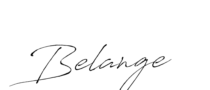 Make a beautiful signature design for name Belange. With this signature (Antro_Vectra) style, you can create a handwritten signature for free. Belange signature style 6 images and pictures png