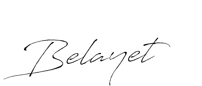 Belayet stylish signature style. Best Handwritten Sign (Antro_Vectra) for my name. Handwritten Signature Collection Ideas for my name Belayet. Belayet signature style 6 images and pictures png