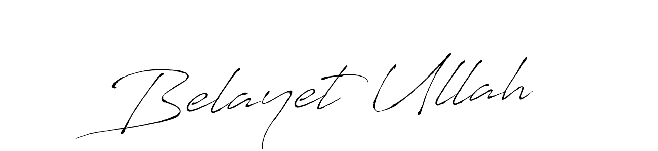 Also we have Belayet Ullah name is the best signature style. Create professional handwritten signature collection using Antro_Vectra autograph style. Belayet Ullah signature style 6 images and pictures png
