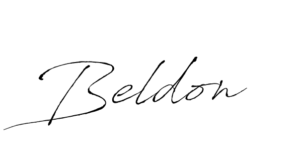Make a beautiful signature design for name Beldon. With this signature (Antro_Vectra) style, you can create a handwritten signature for free. Beldon signature style 6 images and pictures png