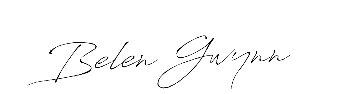 Make a beautiful signature design for name Belen Gwynn. With this signature (Antro_Vectra) style, you can create a handwritten signature for free. Belen Gwynn signature style 6 images and pictures png