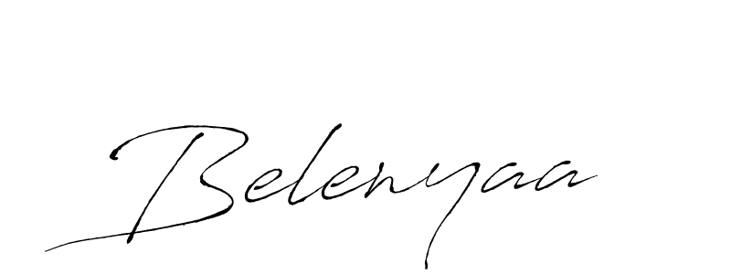 Also we have Belenyaa name is the best signature style. Create professional handwritten signature collection using Antro_Vectra autograph style. Belenyaa signature style 6 images and pictures png