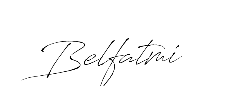 You should practise on your own different ways (Antro_Vectra) to write your name (Belfatmi) in signature. don't let someone else do it for you. Belfatmi signature style 6 images and pictures png