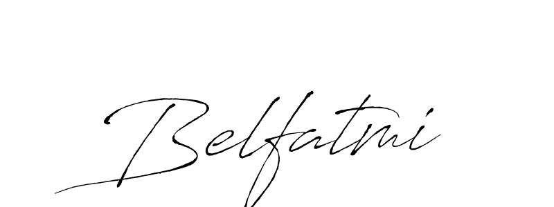 You should practise on your own different ways (Antro_Vectra) to write your name (Belfatmi) in signature. don't let someone else do it for you. Belfatmi signature style 6 images and pictures png