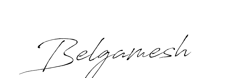 How to make Belgamesh signature? Antro_Vectra is a professional autograph style. Create handwritten signature for Belgamesh name. Belgamesh signature style 6 images and pictures png
