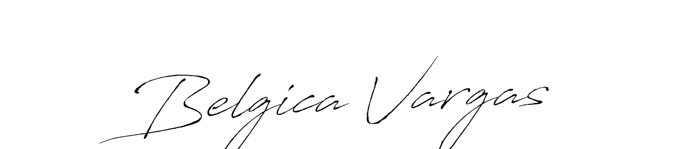 How to make Belgica Vargas signature? Antro_Vectra is a professional autograph style. Create handwritten signature for Belgica Vargas name. Belgica Vargas signature style 6 images and pictures png