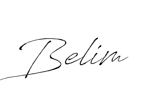 You should practise on your own different ways (Antro_Vectra) to write your name (Belim) in signature. don't let someone else do it for you. Belim signature style 6 images and pictures png