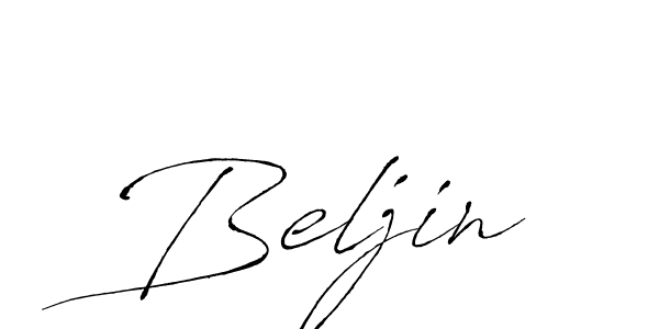 How to make Beljin signature? Antro_Vectra is a professional autograph style. Create handwritten signature for Beljin name. Beljin signature style 6 images and pictures png