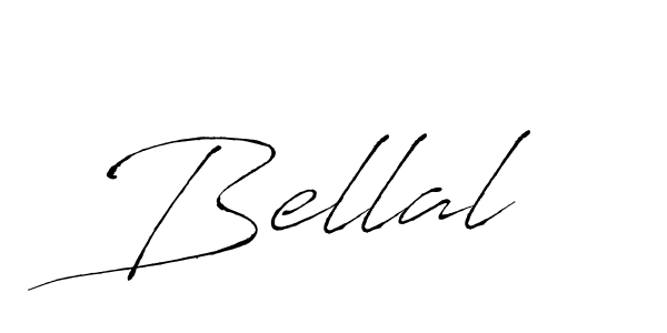 Create a beautiful signature design for name Bellal. With this signature (Antro_Vectra) fonts, you can make a handwritten signature for free. Bellal signature style 6 images and pictures png