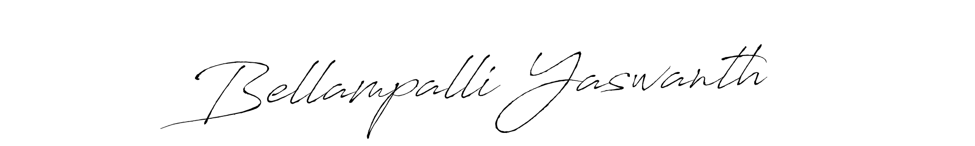 How to make Bellampalli Yaswanth signature? Antro_Vectra is a professional autograph style. Create handwritten signature for Bellampalli Yaswanth name. Bellampalli Yaswanth signature style 6 images and pictures png