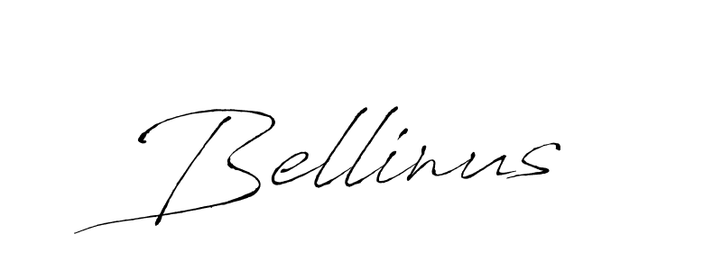 Design your own signature with our free online signature maker. With this signature software, you can create a handwritten (Antro_Vectra) signature for name Bellinus. Bellinus signature style 6 images and pictures png