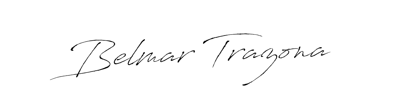 Once you've used our free online signature maker to create your best signature Antro_Vectra style, it's time to enjoy all of the benefits that Belmar Trazona name signing documents. Belmar Trazona signature style 6 images and pictures png