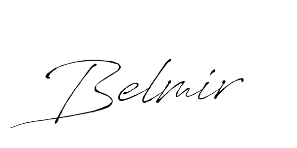 Antro_Vectra is a professional signature style that is perfect for those who want to add a touch of class to their signature. It is also a great choice for those who want to make their signature more unique. Get Belmir name to fancy signature for free. Belmir signature style 6 images and pictures png