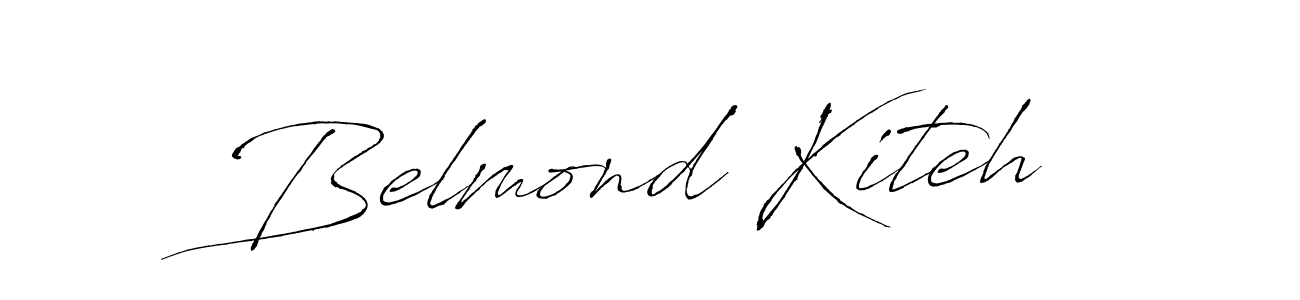 if you are searching for the best signature style for your name Belmond Kiteh. so please give up your signature search. here we have designed multiple signature styles  using Antro_Vectra. Belmond Kiteh signature style 6 images and pictures png