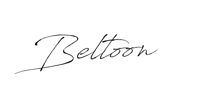Use a signature maker to create a handwritten signature online. With this signature software, you can design (Antro_Vectra) your own signature for name Beltoon. Beltoon signature style 6 images and pictures png