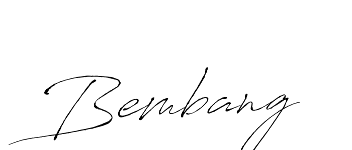 Make a short Bembang signature style. Manage your documents anywhere anytime using Antro_Vectra. Create and add eSignatures, submit forms, share and send files easily. Bembang signature style 6 images and pictures png