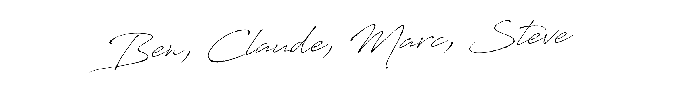 You can use this online signature creator to create a handwritten signature for the name Ben, Claude, Marc, Steve. This is the best online autograph maker. Ben, Claude, Marc, Steve signature style 6 images and pictures png