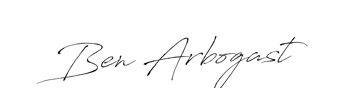 Use a signature maker to create a handwritten signature online. With this signature software, you can design (Antro_Vectra) your own signature for name Ben Arbogast. Ben Arbogast signature style 6 images and pictures png
