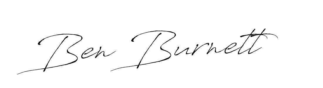 Antro_Vectra is a professional signature style that is perfect for those who want to add a touch of class to their signature. It is also a great choice for those who want to make their signature more unique. Get Ben Burnett name to fancy signature for free. Ben Burnett signature style 6 images and pictures png