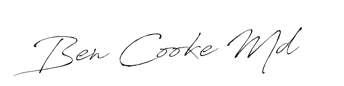 How to make Ben Cooke Md signature? Antro_Vectra is a professional autograph style. Create handwritten signature for Ben Cooke Md name. Ben Cooke Md signature style 6 images and pictures png