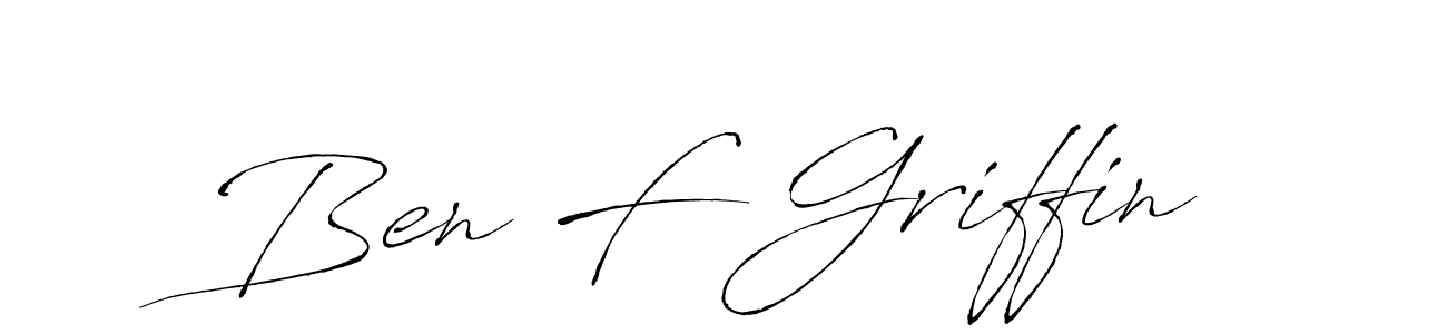 Make a beautiful signature design for name Ben F Griffin. Use this online signature maker to create a handwritten signature for free. Ben F Griffin signature style 6 images and pictures png