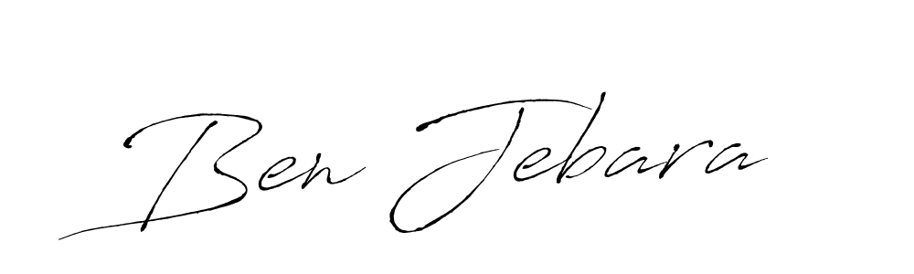 Also You can easily find your signature by using the search form. We will create Ben Jebara name handwritten signature images for you free of cost using Antro_Vectra sign style. Ben Jebara signature style 6 images and pictures png