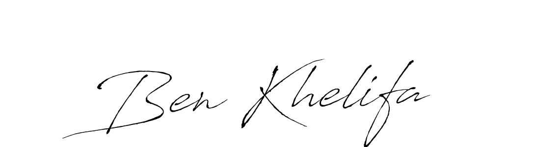 Ben Khelifa stylish signature style. Best Handwritten Sign (Antro_Vectra) for my name. Handwritten Signature Collection Ideas for my name Ben Khelifa. Ben Khelifa signature style 6 images and pictures png
