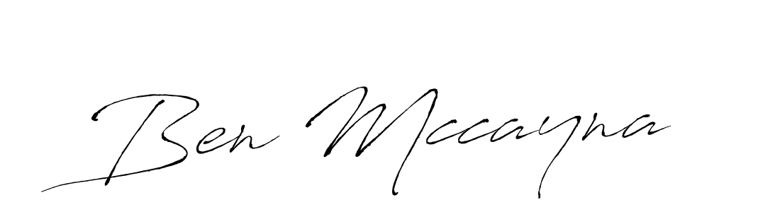 Design your own signature with our free online signature maker. With this signature software, you can create a handwritten (Antro_Vectra) signature for name Ben Mccayna. Ben Mccayna signature style 6 images and pictures png