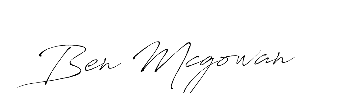 Make a beautiful signature design for name Ben Mcgowan. Use this online signature maker to create a handwritten signature for free. Ben Mcgowan signature style 6 images and pictures png