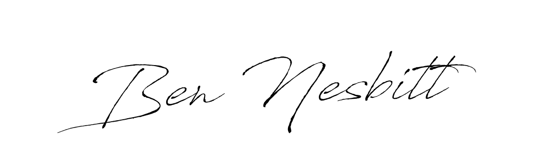 Make a beautiful signature design for name Ben Nesbitt. Use this online signature maker to create a handwritten signature for free. Ben Nesbitt signature style 6 images and pictures png