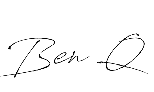Once you've used our free online signature maker to create your best signature Antro_Vectra style, it's time to enjoy all of the benefits that Ben Q name signing documents. Ben Q signature style 6 images and pictures png