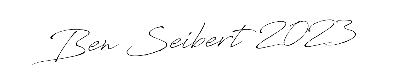 It looks lik you need a new signature style for name Ben Seibert 2023. Design unique handwritten (Antro_Vectra) signature with our free signature maker in just a few clicks. Ben Seibert 2023 signature style 6 images and pictures png