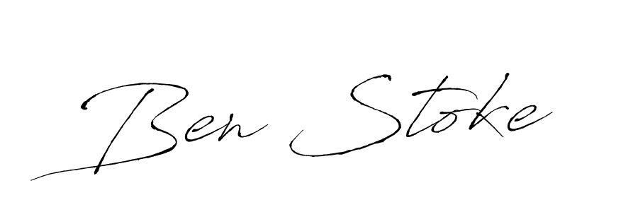 How to make Ben Stoke signature? Antro_Vectra is a professional autograph style. Create handwritten signature for Ben Stoke name. Ben Stoke signature style 6 images and pictures png