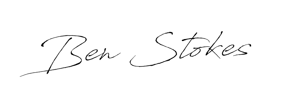 Use a signature maker to create a handwritten signature online. With this signature software, you can design (Antro_Vectra) your own signature for name Ben Stokes. Ben Stokes signature style 6 images and pictures png