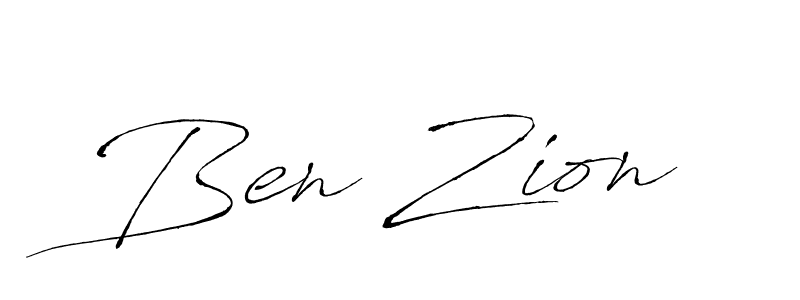 You should practise on your own different ways (Antro_Vectra) to write your name (Ben Zion) in signature. don't let someone else do it for you. Ben Zion signature style 6 images and pictures png