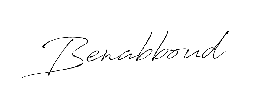 Make a beautiful signature design for name Benabboud. Use this online signature maker to create a handwritten signature for free. Benabboud signature style 6 images and pictures png