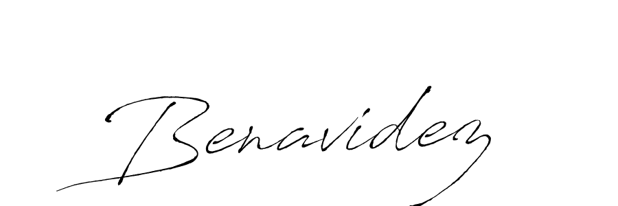 Benavidez stylish signature style. Best Handwritten Sign (Antro_Vectra) for my name. Handwritten Signature Collection Ideas for my name Benavidez. Benavidez signature style 6 images and pictures png